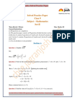 Cbse Class 9 Mathematics Set II PDF