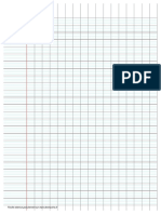 Feuille Gros Carreaux PDF