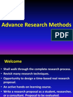 Advance Research Methods Techniques