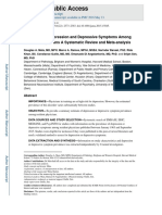 Prevalence of Depression Among Resident Physicians Meta-analysis