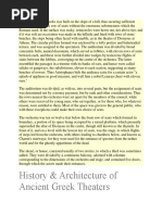 Understanding the Theatron in Greek Theatre | PDF | Theatre ...