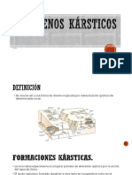 Fenómenos Kársticos