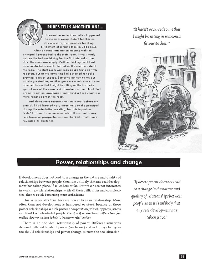 Power Relationships and Change - From Bfg1 17 | PDF | Power (Social And ...