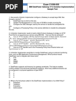 Ibm Datapower Gateway V7.6 Solution Implementation Sample Test