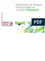 Guía Prevención Riesgos Psicosociales en La Hostelería