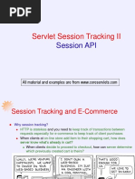 Servlet Session Tracking II