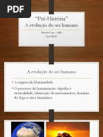 Aula pré-História 6º ano – CMB Prof PAIVA