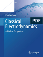 (UNITEXT For Physics) Kurt Lechner - Classical Electrodynamics - A Modern Perspective (2018, Springer) PDF