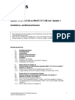 WinCC V73 Update18 Readme PDF