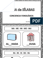 Fuga de Silabas