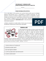 Extraer información explícita e implícita de un texto sobre comunicación