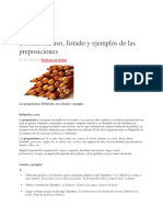 Preposiciones