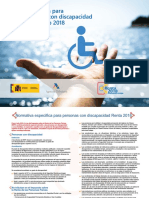 Folleto Normativa Discapacidad 2018