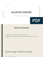 Wilsons Diseae Paeds Presentation