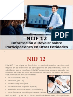 Revelaciones sobre participaciones en otras entidades