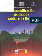 Microzonificacion de Bogota 1993 PDF