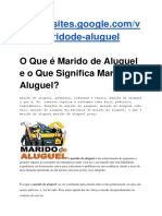 →Marido de Aluguel【O QUE É MARIDO DE ALUGUEL?】