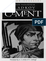 (European Classics) Fyodor Vasilievich Gladkov - Cement-Northwestern University Press (1994) PDF