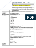 Grade 7 Farm Tools and Implements Surface Area Calculations