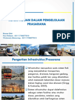 Keterpaduan Dalam Pengelolaan Prasarana