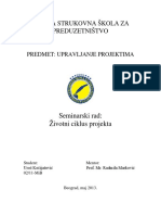 Seminarski Rad 2 Upravljanje Projektima