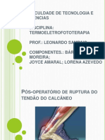 Ruptura do tendão do calcâneo: relato de caso e tratamento