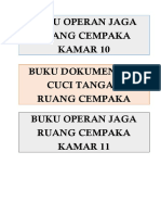 Nama Buku Ruang Cempaka