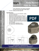 Pozo de Visita T PDF