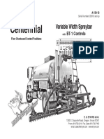 Variable Width Spraybar Operation Guide