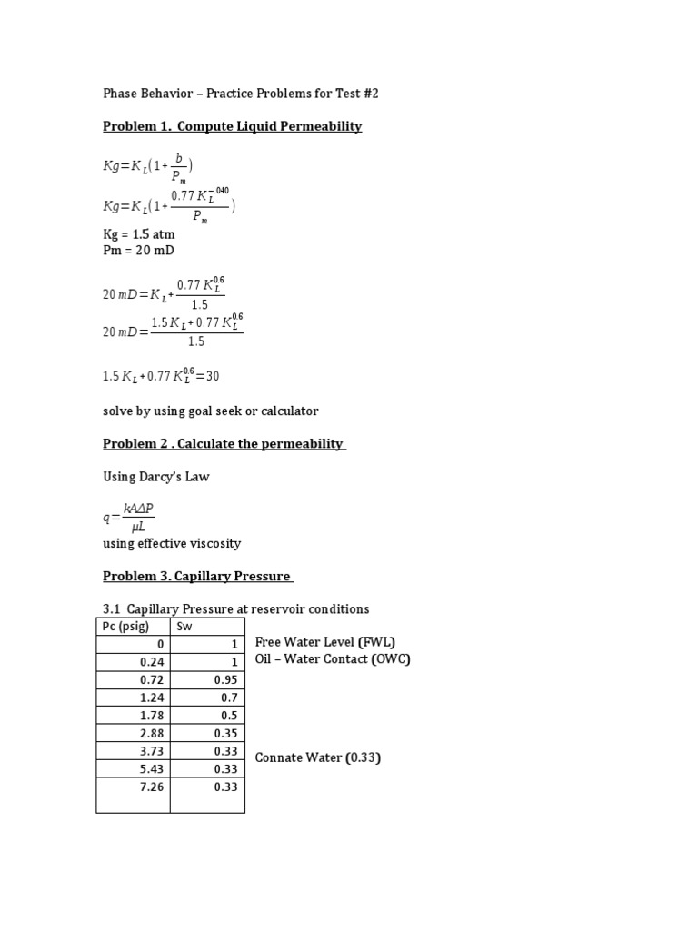 Phase Behavior Hints | PDF | Teaching Methods & Materials | Science ...