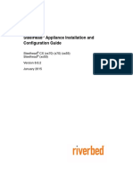 Steelhead Appliance Installation and Configuration Guide: Steelhead CX (Xx70) (X70) (Xx55) Steelhead (Xx50) January 2015