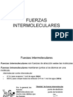 Fuerzas Intermoleculares Repaso