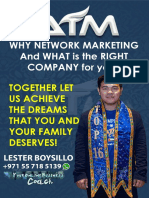 Slide 1 - Why Network Marketing - Coach Lester