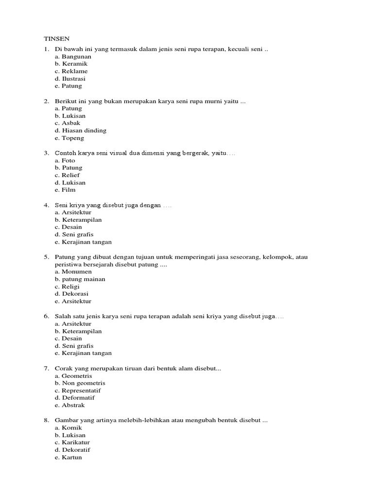 Pernyataan Pesan Soal Uas 2018 2019 Smk Muh Adw Pdf