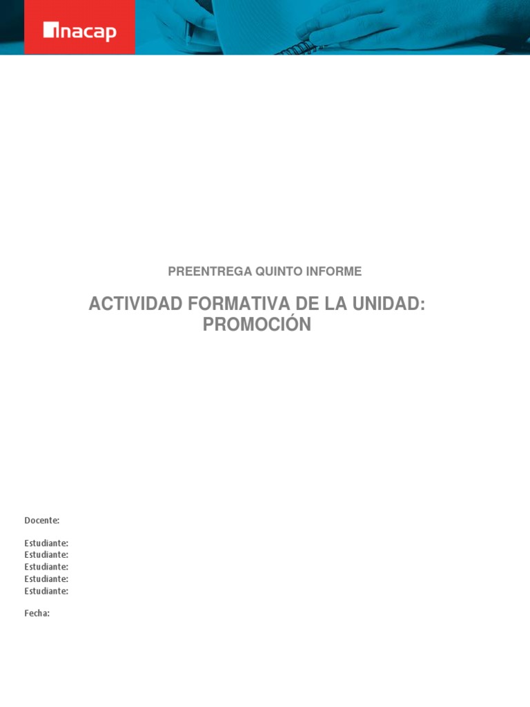 Informe de Marketing Inacap | PDF | Producto (Negocio) | Los consumidores