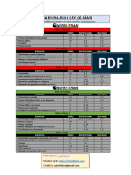 Rutina PPL 6 Días Nutri4train