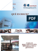 Presentación DOCIS. 