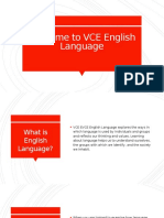 Welcome To VCE English Language 2018 Unit 1 Headstart