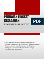 Penilaian Tingkat Kesadaran