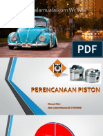 Presentasi Perencanaan Piston