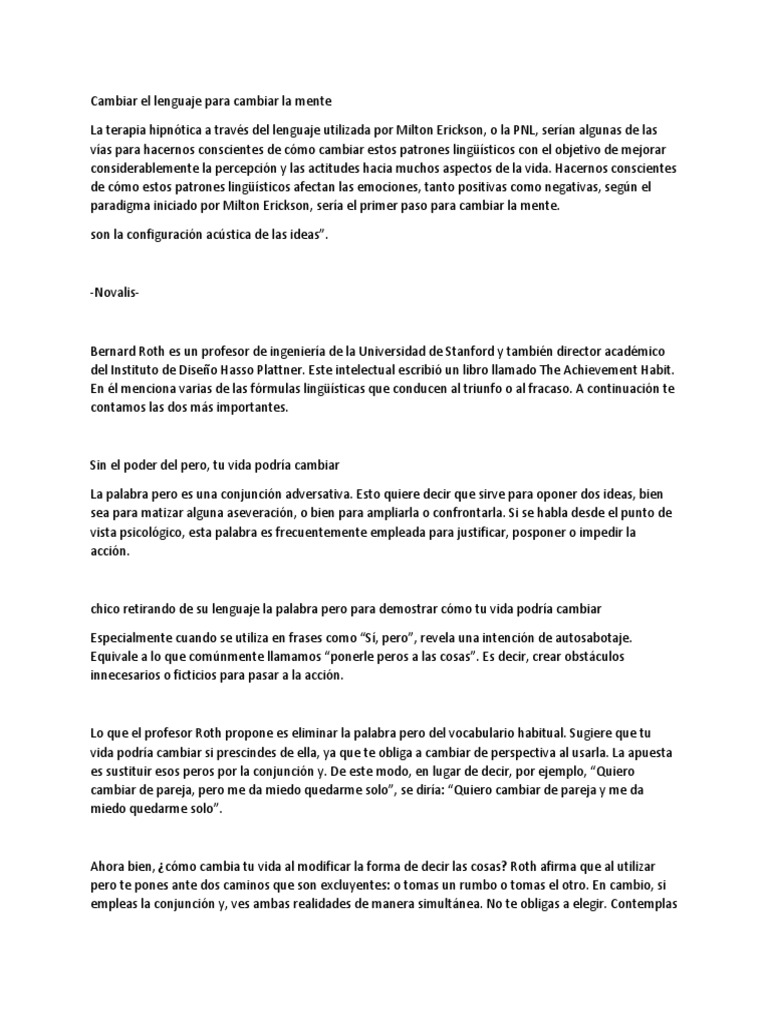 Cambia tu mente, transforma tu vida | PDF | Desarrollo personal | Bogotá