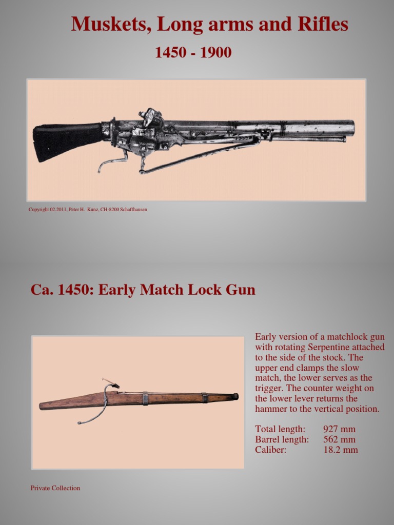 Musket | PDF | Gun Barrel | Rifle