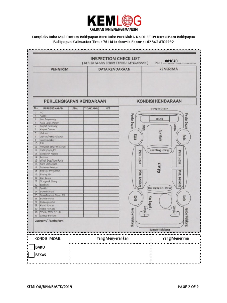 Checklist R4 | PDF