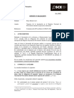 Opinión OSCE 084-12-2012 Vigencia Del RNP Durante La Ejecución Contractual