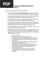 procedures for Online ecc  application.docx