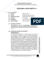 MEMORIA DESCRIPTIVA Ultimo 271217