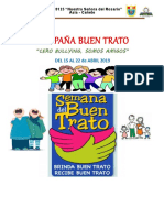 Plan de Semana Del Buen Trato - 2019 - Iep20125