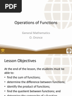 3 Operations On Functions