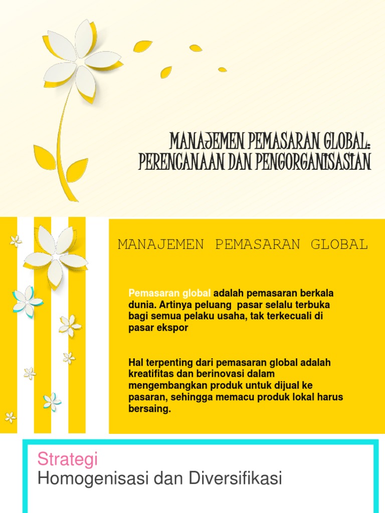 Perancangan Jangka Panjang dan Pengembangan Pasaran Eksport