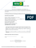Formato Único Solicitud Aval Partido Alianza Verde PDF